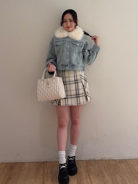 Nanakoさん（レディース・156cm）の冬コーディネート