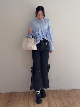 Nanakoさん（レディース・156cm）の冬コーディネート