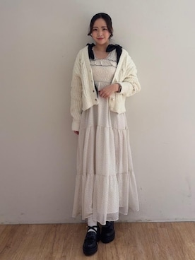 Nanakoさん（レディース・156cm）の冬コーディネート