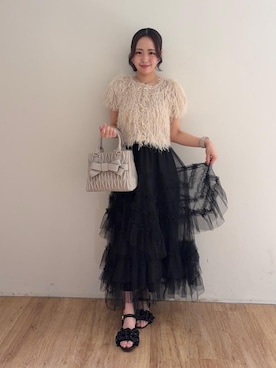 「MAJESTIC LEGON」｜Nanakoさん（レディース・156cm）の春コーディネート