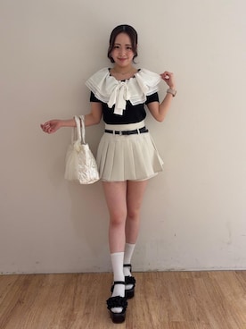 「MAJESTIC LEGON」｜Nanakoさん（レディース・156cm）の春コーディネート