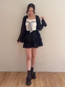 「MAJESTIC LEGON」｜Nanakoさん（レディース・156cm）の春コーディネート