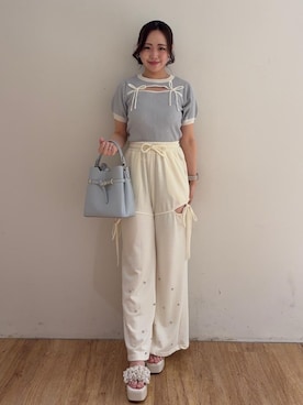 「MAJESTIC LEGON」｜Nanakoさん（レディース・156cm）の春コーディネート