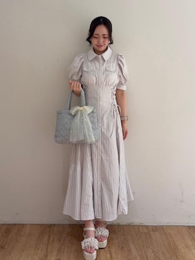 「MAJESTIC LEGON」｜Nanakoさん（レディース・156cm）の春コーディネート