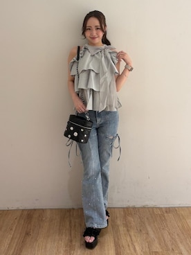 Nanakoさん(レディース・156cm)の夏コーディネート