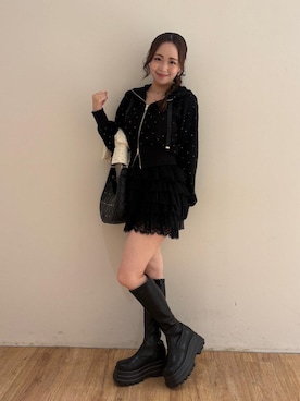 「MAJESTIC LEGON」｜Nanakoさん（レディース・156cm）の夏コーディネート
