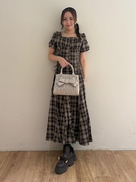 「マジェスティックレゴン」｜Nanakoさん（レディース・156cm）の夏コーディネート