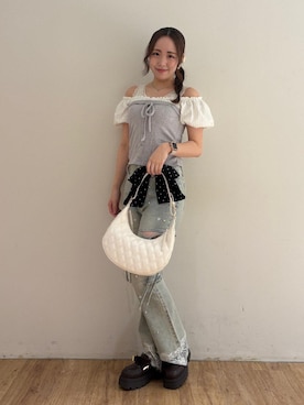 Nanakoさん（レディース・156cm）の夏コーディネート