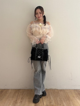 「MAJESTIC LEGON」｜Nanakoさん（レディース・156cm）の秋コーディネート