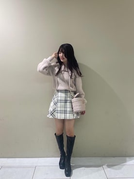 Meguさん（レディース・160cm）の冬コーディネート