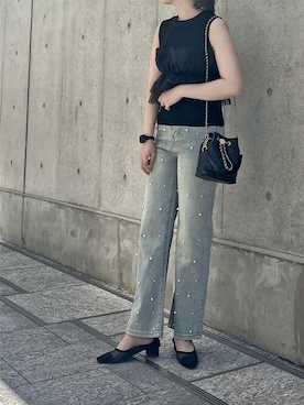 「NAUL（ナウル）のアイテム」を使った、NAULさん（レディース・168cm）の春コーディネート