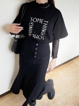 「NAUL（ナウル）のアイテム」を使った、NAULさん（レディース・152cm）の春コーディネート