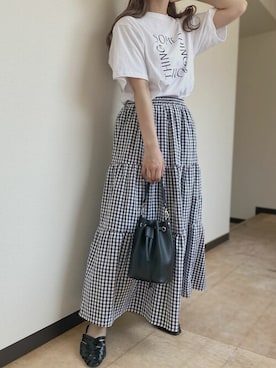 「NAUL（ナウル）のアイテム」を使った、NAULさん（レディース・152cm）の春コーディネート