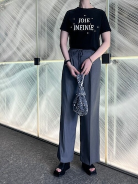 「NAUL（ナウル）のアイテム」を使った、NAULさん（レディース・168cm）の春コーディネート