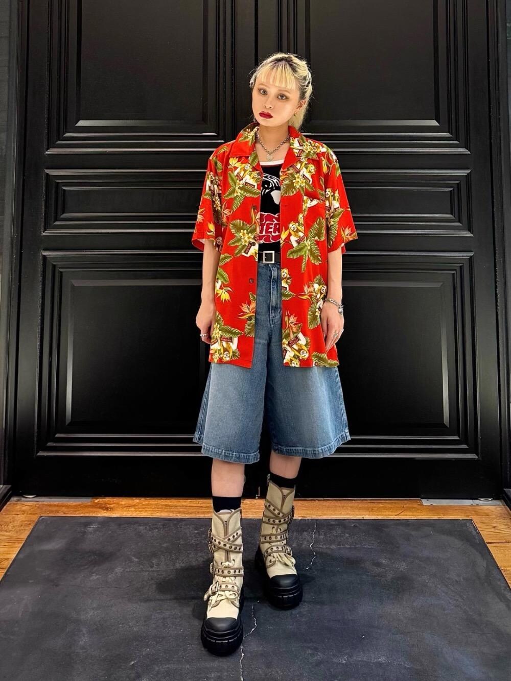 【ヒステリックグラマー】 VIXEN GIRLジャカード キャミソール HYSTERIC GLAMOUR｜VIXEN GIRLジャカード キャミソール