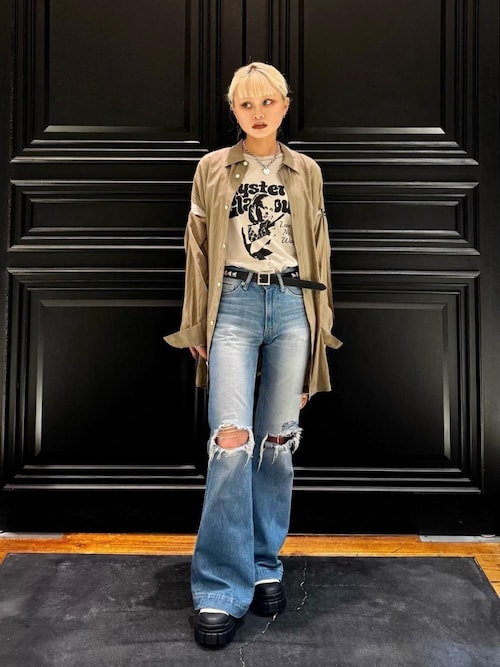 HYSTERIC GLAMOUR（ヒステリックグラマー）の「ローライズフレア