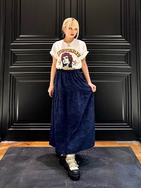 90s★超レア★ヒスグラ★ヒステリックグラマー★マーメイドロングスカート★ HYSTERIC GLAMOUR（ヒステリックグラマー）の「スクラッチ