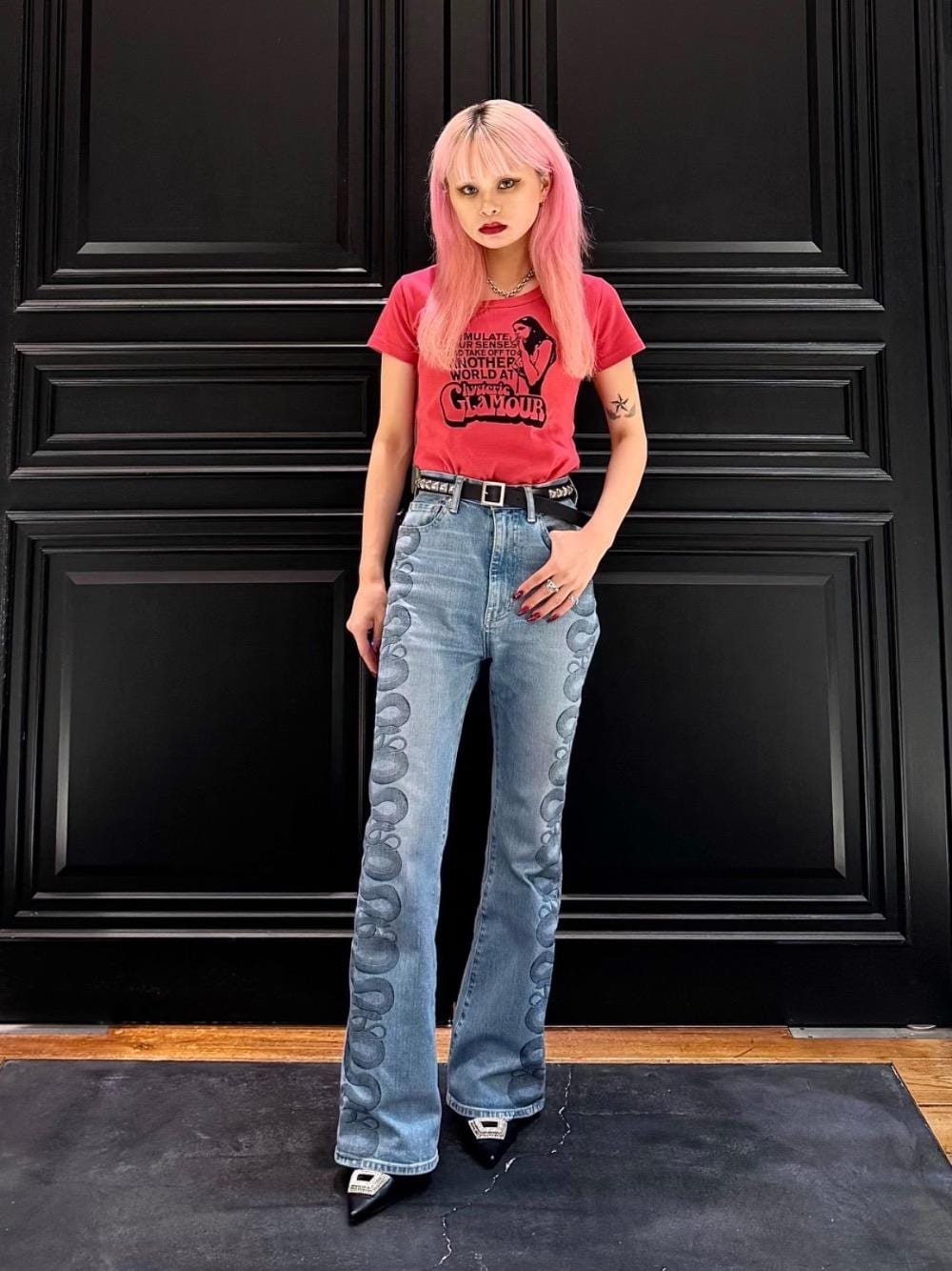 HYSTERIC GLAMOUR（ヒステリックグラマー）の「SNAKE LOOP柄