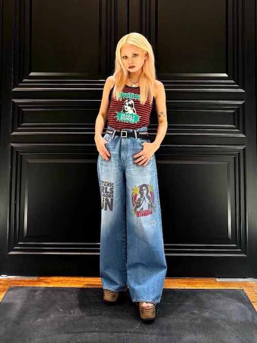 HYSTERIC GLAMOUR DEADLY SOUNDS タンクトップ DEADLY SOUNDS タンクトップ|HYSTERIC GLAMOUR WOMEN | HYSTERIC