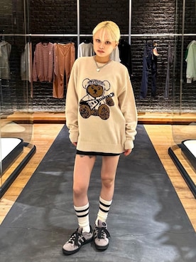 「HYSTERIC GLAMOUR（ヒステリックグラマー）のアイテム」を使った、aykさん（レディース・157cm）の夏コーディネート