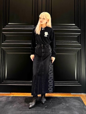 「HYSTERIC GLAMOUR（ヒステリックグラマー）のアイテム」を使った、aykさん（レディース・157cm）の夏コーディネート