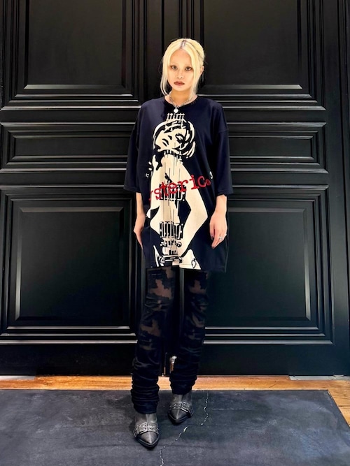 ヒステリックグラマー　GUITAR GIRL ワンピース　パープル　新品未開封 GUITAR GIRL ワンピース|HYSTERIC GLAMOUR WOMEN | HYSTERIC