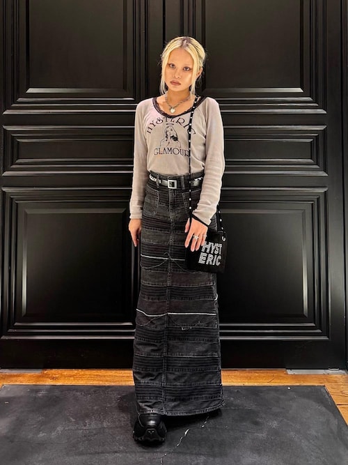 スクラッチマーメイドスカート（デニムスカート）｜HYSTERIC