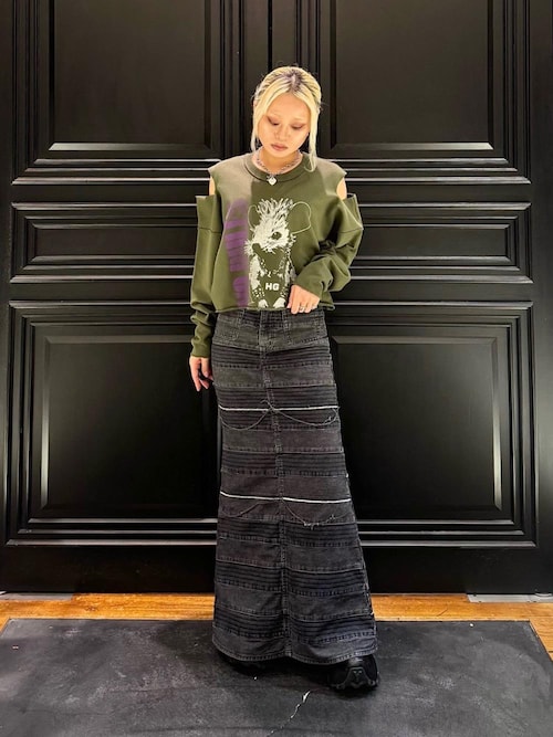 sasyaヒステリックグラマー ヒステリックロゴ レーススカート ヒステリックグラマー ヒステリックロゴ レーススカート