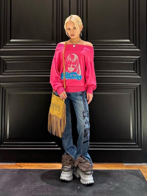 HYSTERIC GLAMOUR ジーンズ デニム デニムパンツ GUITAR GIRL