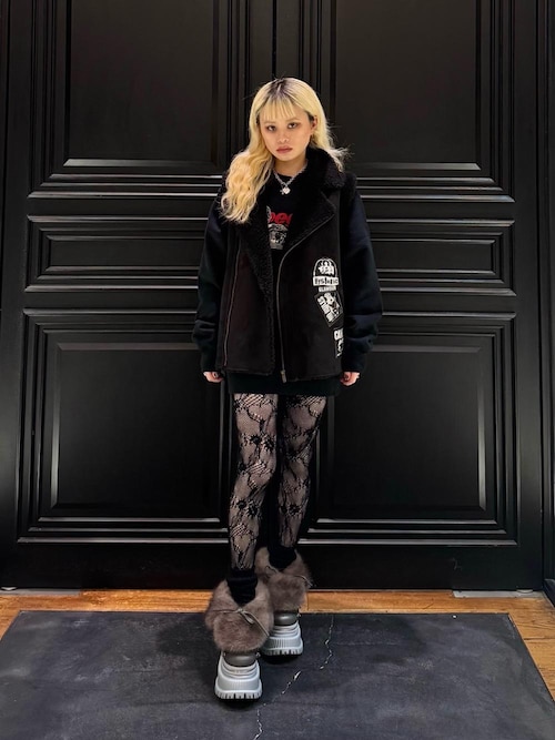 HYSTERIC GLAMOUR ベスト HYSTERIC GLAMOUR（ヒステリックグラマー） ベスト ジレ PUNK CUSTOM