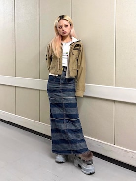 aykさん（レディース・157cm）の冬コーディネート