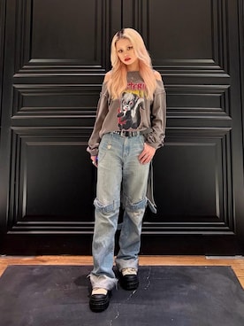 aykさん（レディース・157cm）の冬コーディネート