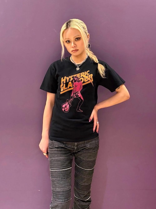 HYSTERIC GLAMOUR Tシャツ・カットソー レディース HYSTERIC GLAMOUR（ヒステリックグラマー） tシャツ HYSTERIC FLAME ON