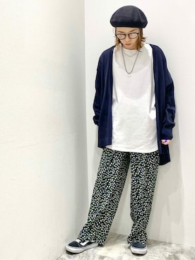 「AMERICAN HOLIC（アメリカンホリック）のアイテム（ネックレス）」を使った、mi_ku_902さん（レディース・158cm）の春コーディネート
