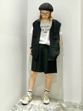 mi_ku_902さん（レディース・158cm）の春コーディネート