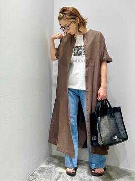 mi_ku_902さん(レディース・158cm)の夏コーディネート