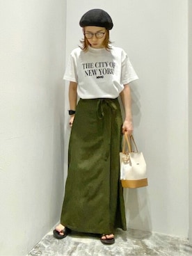 mi_ku_902さん(レディース・158cm)の夏コーディネート