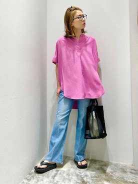 mi_ku_902さん（レディース・158cm）の夏コーディネート