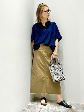 mi_ku_902さん(レディース・158cm)の夏コーディネート