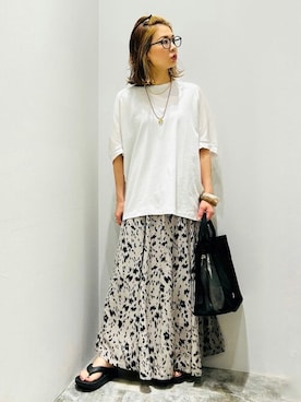 mi_ku_902さん（レディース・158cm）の夏コーディネート