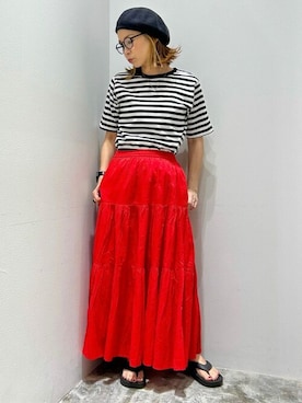 mi_ku_902さん（レディース・158cm）の夏コーディネート