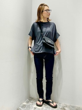 「DISCUS ATHLETIC（ディスカス　アスレチック）のアイテム」を使った、mi_ku_902さん（レディース・158cm）の夏コーディネート