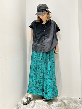 mi_ku_902さん（レディース・158cm）の夏コーディネート