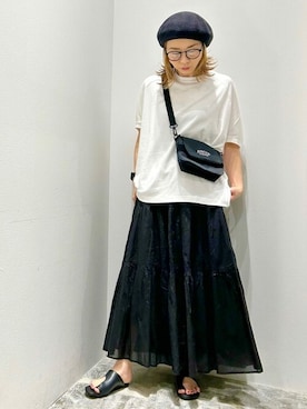 mi_ku_902さん（レディース・158cm）の夏コーディネート