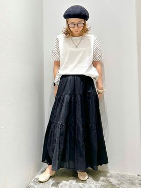 mi_ku_902さん（レディース・158cm）の夏コーディネート