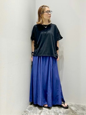 mi_ku_902さん（レディース・158cm）の夏コーディネート