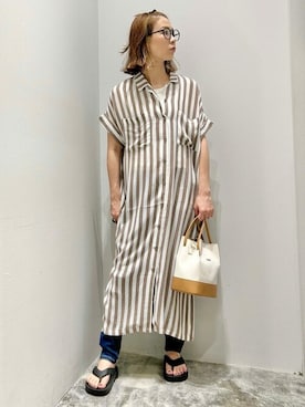 mi_ku_902さん（レディース・158cm）の夏コーディネート