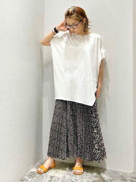 mi_ku_902さん(レディース・158cm)の夏コーディネート