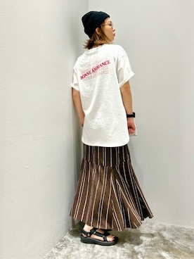 mi_ku_902さん（レディース・158cm）の夏コーディネート