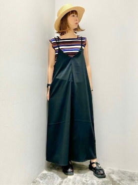 mi_ku_902さん（レディース・158cm）の夏コーディネート